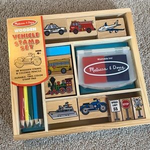 COPY - Melissa and Doug vehicle stamp set